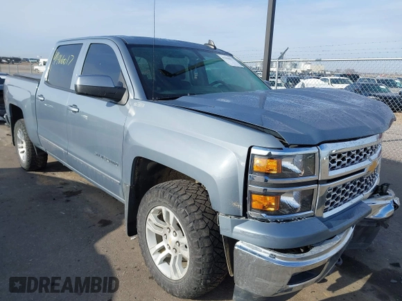 2015 Chevrolet Silverado 1500 LT with VIN 3GCUKREC4FG513372, listed as a IAAI auction lot 41966017 with 93,272 mi miles. Bid and sale history available at carsss.com. Image 1.