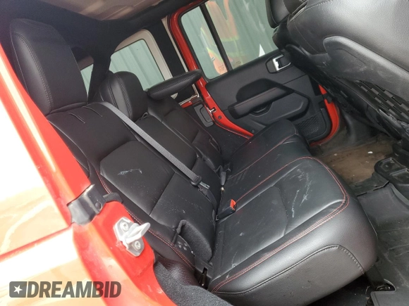 2022 Jeep Wrangler Unlimited Rubicon with VIN 1C4JJXFG9NW126974, listed as a Copart auction lot 88330725 with Not provided miles and Salvage title. Bid and sale history available at DreamBid. Image 11.