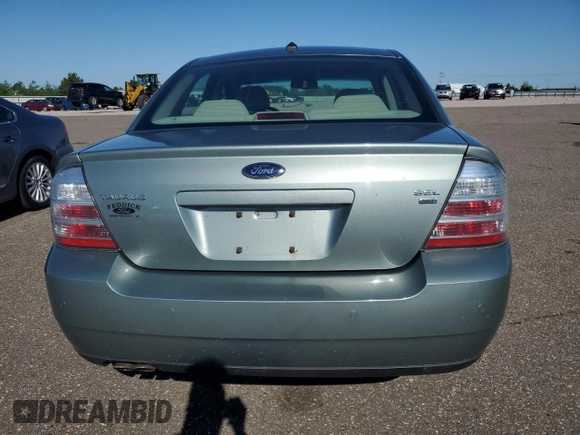 2008 Ford Taurus SEL with VIN 1FAHP27W68G156931, listed as a Copart auction lot 66286894 with 127,530 mi miles and Non Repairable. Bid and sale history available at carsss.com. Image 6.