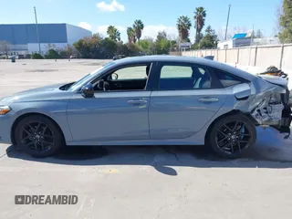 2022 Honda Civic Sport with VIN 2HGFE2F57NH600299, listed as a IAAI auction lot 41709059 with 9,060 mi miles and . Bid and sale history available at carsss.com. Image 15.
