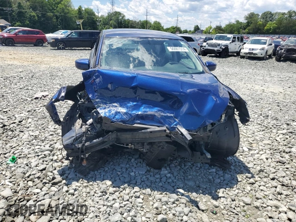 2019 Nissan Sentra SV with VIN 3N1AB7AP6KY449651, listed as a Copart auction lot 56881514 with Not Provided miles and Salvage Title. Bid and sale history available at carsss.com. Image 5.