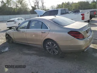 2020 Mercedes-Benz S S 560 with VIN WDDUG8GB3LA501004, listed as a Copart auction lot 73473184 with 35,068 mi miles and Salvage Title. Bid and sale history available at carsss.com. Image 2.