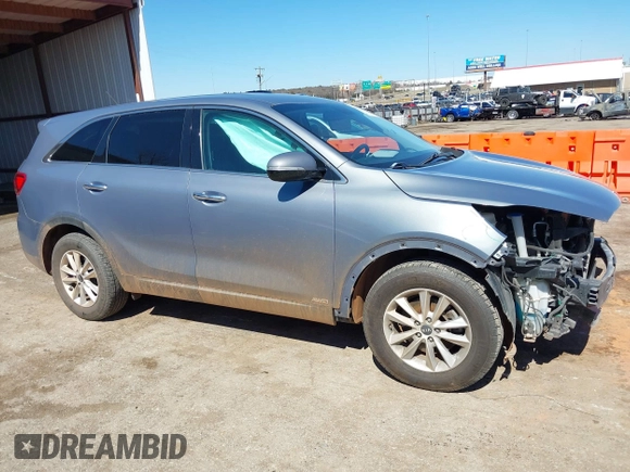 2020 Kia Sorento LX V6 with VIN 5XYPGDA53LG612283, listed as a IAAI auction lot 41724833 with 91,421 mi miles. Bid and sale history available at carsss.com. Image 13.