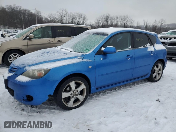 2006 Mazda 3 S Sport with VIN JM1BK144X61524684, listed as a Copart auction lot 44181035 with 222,115 mi miles and Clean Title. Bid and sale history available at DreamBid. Image 1.