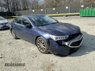 2018 Acura TLX w/Technology Pkg with VIN 19UUB1F58JA010048, listed as a Copart auction lot 46677505 with 70,642 mi miles and Salvage Title. Bid and sale history available at carsss.com. Image 11.