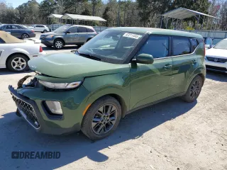 2022 Kia Soul EX with VIN KNDJ33AU3N7155669, listed as a Copart auction lot 47211445 with 35,317 mi miles and Salvage Title. Bid and sale history available at carsss.com. Image 1.