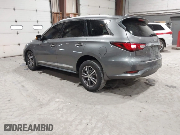 2017 Infiniti QX60 with VIN 5N1DL0MM1HC528514, listed as a IAAI auction lot 41986931 with 90,033 mi miles and . Bid and sale history available at DreamBid. Image 3.