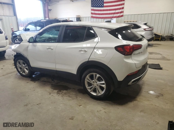 2023 Buick Encore GX Preferred with VIN KL4MMBS24PB147334, listed as a Copart auction lot 44775985 with 0 mi miles and Salvage Title. Bid and sale history available at carsss.com. Image 2.