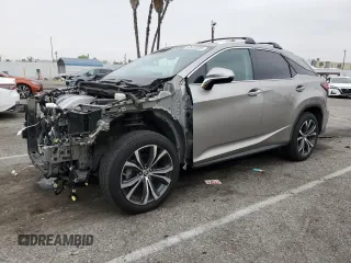 2021 Lexus RX with VIN 2T2HZMAA5MC211306, listed as a Copart auction lot 52620255 with 35,265 mi miles and Salvage Title. Bid and sale history available at carsss.com. Image 1.