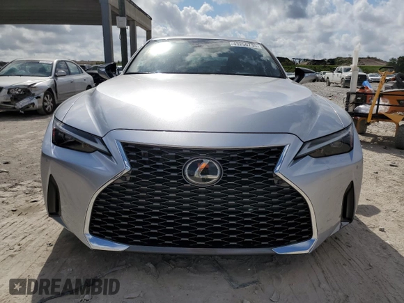 2022 Lexus IS 300 с VIN JTHDA1D22N5120116, выставлен на аукционе Copart как лот 43250735 с пробегом 5 976 миль миль и Списание • Salvage title. История ставок и продаж доступна на DreamBid. Изображение 5.