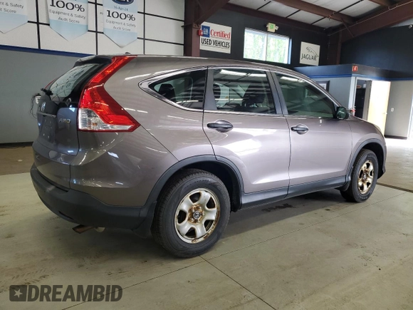 2013 Honda CR-V LX with VIN 5J6RM4H38DL041265, listed as a Copart auction lot 56276645 with 233,589 mi miles and Clean Title. Bid and sale history available at DreamBid. Image 3.