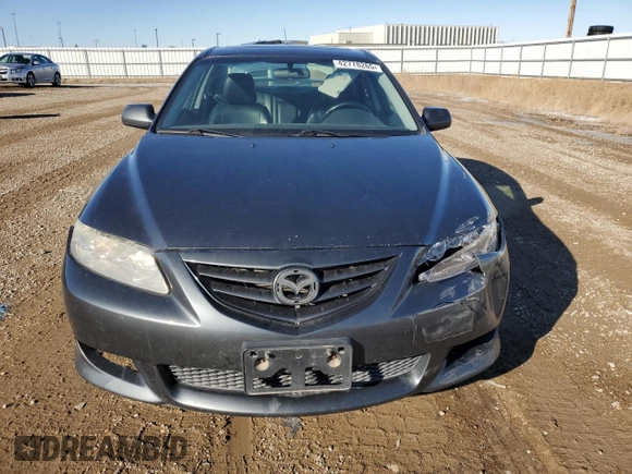 2005 Mazda 6 Sport S with VIN 1YVHP80D855M52119, listed as a Copart auction lot 42778265 with 211,422 mi miles and Salvage Title. Bid and sale history available at DreamBid. Image 5.