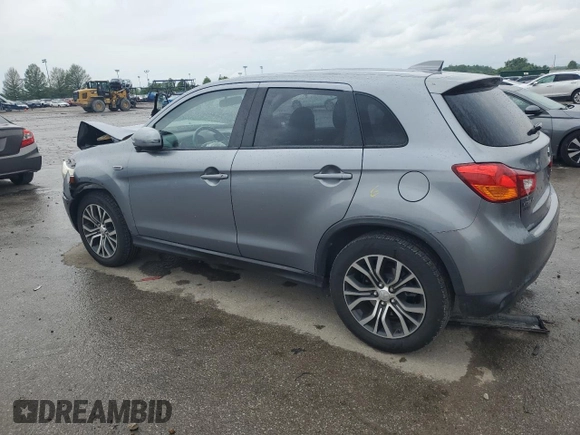 2017 Mitsubishi Outlander ES with VIN JA4AP3AU4HZ017002, listed as a Copart auction lot 59027755 with 55,875 mi miles and Salvage title. Bid and sale history available at DreamBid. Image 2.