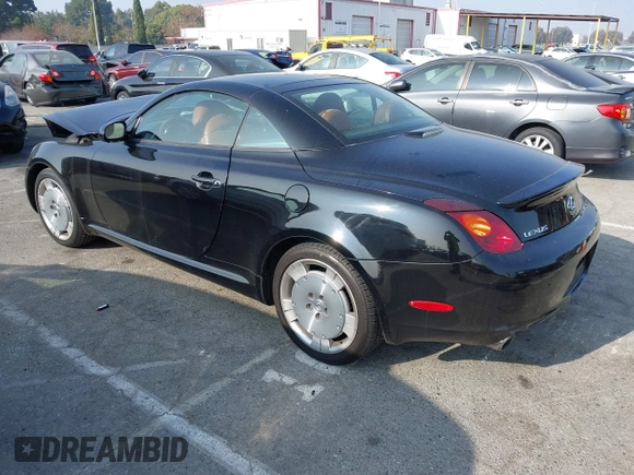 2002 Lexus SC 430 z VIN JTHFN48Y620013365, wystawiony jako IAAI lot #40978149 z przebiegiem 151 147 mil mil oraz . Historia ofert i sprzedaży dostępna na DreamBid. Obrazek 3.