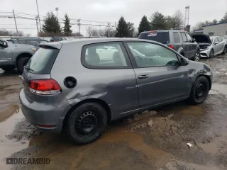 2013 Volkswagen Golf w/Conv & Sunroof with VIN WVWBB7AJ0DW119981, listed as a Copart auction lot 45089665 with 50,188 mi miles and Salvage Title. Bid and sale history available at carsss.com. Image 3.