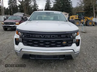 2023 Chevrolet Silverado 1500 Work Truck with VIN 3GCNAAED9PG332707, listed as a Copart auction lot 49746465 with 7,017 mi miles and Clean Title. Bid and sale history available at carsss.com. Image 5.