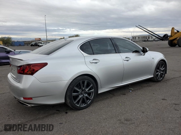 2014 Lexus GS 350 with VIN JTHBE1BL6E5038350, listed as a Copart auction lot 82319554 with 113,220 mi miles and Salvage Title. Bid and sale history available at carsss.com. Image 3.