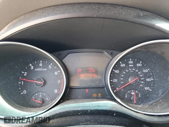 2015 Kia Sedona LX with VIN KNDMB5C18F6042287, listed as a Copart auction lot 51274594 with 112,016 mi miles and Salvage Title. Bid and sale history available at carsss.com. Image 9.