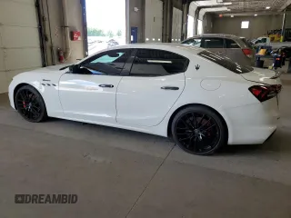 2023 Maserati Ghibli Modena z VIN ZAM57YSMXPX411516, wystawiony jako Copart lot #58330765 z przebiegiem Nie podano mil oraz Szkoda całkowita • Salvage title. Historia ofert i sprzedaży dostępna na DreamBid. Obrazek 2.