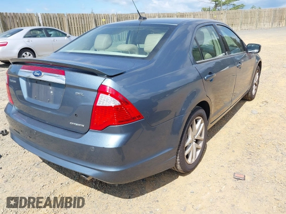 2012 Ford Fusion SEL with VIN 3FAHP0JG5CR167832, listed as a IAAI auction lot 42149376 with 143,960 mi miles and . Bid and sale history available at carsss.com. Image 4.