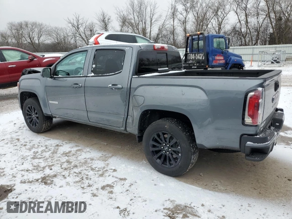 2022 GMC Canyon 2WD Elevation with VIN 1GTG5CEN3N1316273, listed as a Copart auction lot 85498574 with 23,266 mi miles and Salvage Title. Bid and sale history available at carsss.com. Image 2.