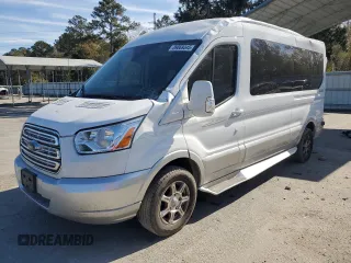 2017 Ford Transit with VIN 1FTYR2CG6HKA69191, listed as a Copart auction lot 89069345 with 30,038 mi miles and Salvage Title. Bid and sale history available at carsss.com. Image 1.