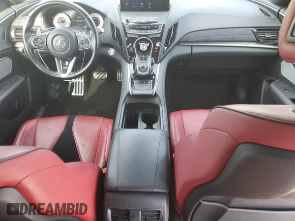 2020 Acura RDX w/A-Spec Pkg with VIN 5J8TC2H67LL020968, listed as a Copart auction lot 69021854 with 67,874 mi miles and Salvage Title. Bid and sale history available at DreamBid. Image 8.