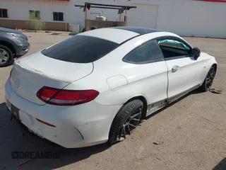 2017 Mercedes-Benz C 43 AMG with VIN WDDWJ6EB7HF518495, listed as a IAAI auction lot 41872129 with 122,555 mi miles and . Bid and sale history available at carsss.com. Image 4.