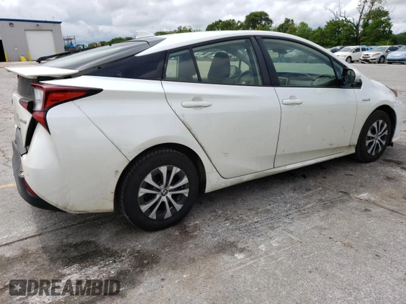 2020 Toyota Prius LE with VIN JTDL9RFU5L3017896, listed as a Copart auction lot 54240984 with 155,970 mi miles and Salvage title. Bid and sale history available at DreamBid. Image 3.