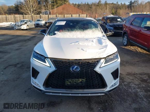 2021 Lexus RX with VIN 2T2YGMDAXMC069245, listed as a IAAI auction lot 41311771 with 54,549 mi miles. Bid and sale history available at carsss.com. Image 13.