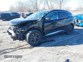 2017 Nissan Murano S with VIN 5N1AZ2MH1HN146228, listed as a IAAI auction lot 41294247 with 139,181 mi miles and . Bid and sale history available at DreamBid. Image 17.