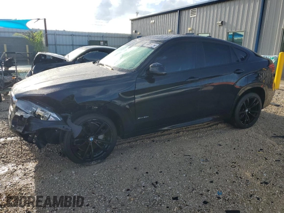 2017 BMW X6 z VIN 5UXKU6C30H0W38720, wystawiony jako Copart lot #66009714 z przebiegiem 88 778 mil mil oraz Szkoda całkowita • Salvage title. Historia ofert i sprzedaży dostępna na DreamBid. Obrazek 1.