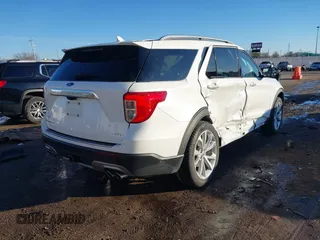 2022 Ford Explorer Platinum with VIN 1FM5K8HC8NGA33268, listed as a IAAI auction lot 41456814 with 47,700 mi miles. Bid and sale history available at carsss.com. Image 4.