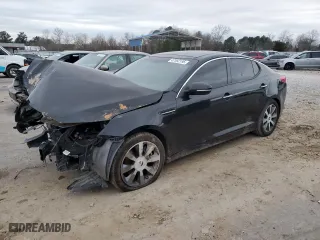 2012 Kia Optima SX with VIN 5XXGR4A68CG051652, listed as a Copart auction lot 47592195 with 259,672 mi miles and Salvage Title. Bid and sale history available at carsss.com. Image 1.