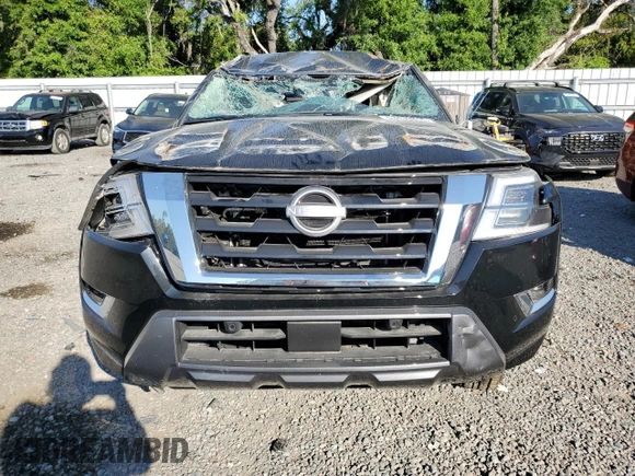 2024 Nissan Armada SV with VIN JN8AY2AC9R9197202, listed as a Copart auction lot 53439815 with 0 mi miles and Non Repairable. Bid and sale history available at carsss.com. Image 5.