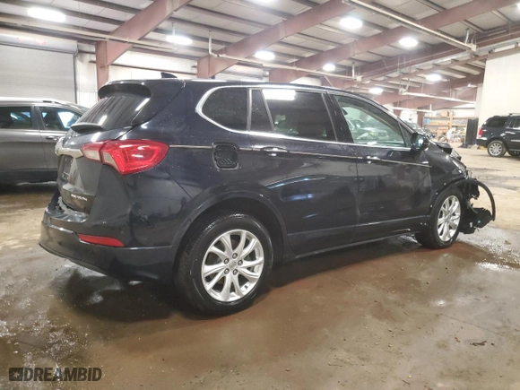 2020 Buick Envision Preferred with VIN LRBFXBSA6LD197629, listed as a Copart auction lot 84951964 with 59,759 mi miles and Non Repairable. Bid and sale history available at carsss.com. Image 3.