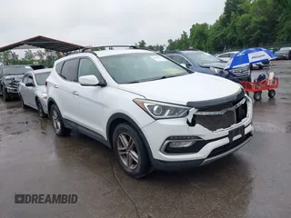 2017 Hyundai Santa Fe 2.4L with VIN 5XYZUDLB0HG397831, listed as a IAAI auction lot 42496341 with 96,333 mi miles and . Bid and sale history available at DreamBid. Image 1.