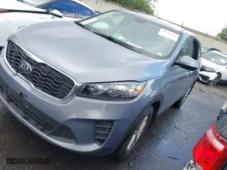 2020 Kia Sorento L with VIN 5XYPG4A39LG654973, listed as a IAAI auction lot 41763345 with 76,559 mi miles. Bid and sale history available at carsss.com. Image 2.