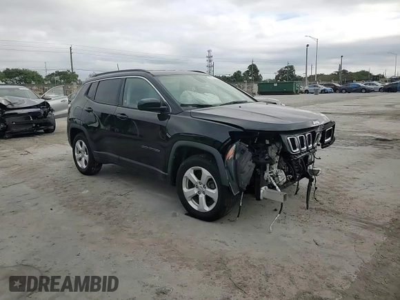 2019 Jeep Compass Latitude with VIN 3C4NJCBB7KT851656, listed as a Copart auction lot 88621445 with Not Provided miles and Salvage Title. Bid and sale history available at DreamBid. Image 11.
