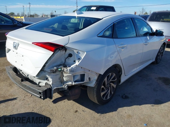 2017 Honda Civic EX z VIN 19XFC2F76HE202300, wystawiony jako IAAI lot #41337380 z przebiegiem 165 235 mil mil oraz . Historia ofert i sprzedaży dostępna na DreamBid. Obrazek 4.
