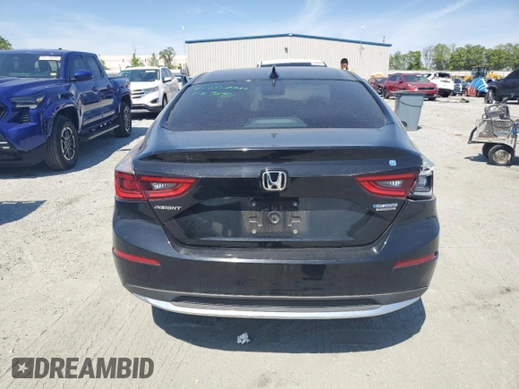 2019 Honda Insight Touring z VIN 19XZE4F97KE019841, wystawiony jako Copart lot #53578335 z przebiegiem 93 672 mil mil oraz Szkoda całkowita • Salvage title. Historia ofert i sprzedaży dostępna na DreamBid. Obrazek 6.