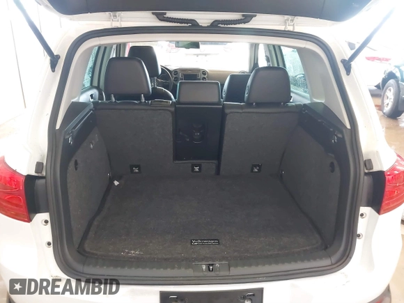2016 Volkswagen Tiguan S with VIN WVGBV7AX0GW532236, listed as a IAAI auction lot 41610575 with 104,193 mi miles and . Bid and sale history available at DreamBid. Image 16.