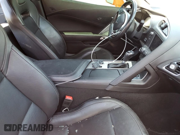 2019 Chevrolet Corvette Z51 1LT with VIN 1G1YH2D79K5115418, listed as a Copart auction lot 55996435 with Not provided miles and Salvage title. Bid and sale history available at DreamBid. Image 7.