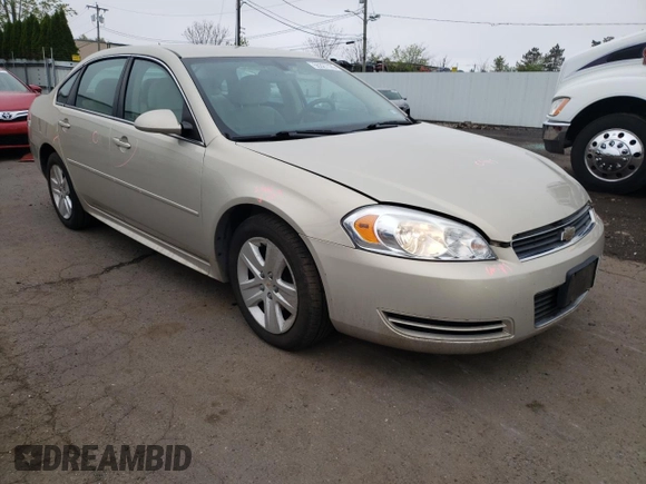 2011 Chevrolet Impala LS Retail with VIN 2G1WA5EK5B1214433, listed as a Copart auction lot 55327725 with 128,162 mi miles and Salvage Title. Bid and sale history available at DreamBid. Image 4.