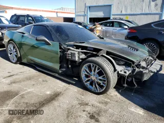 2016 Chevrolet Corvette 1LT with VIN 1G1YB2D78G5117170, listed as a Copart auction lot 83231024 with 73,274 mi miles and Salvage Title. Bid and sale history available at carsss.com. Image 4.