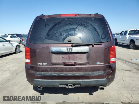 2011 Honda Pilot EX-L with VIN 5FNYF3H63BB047605, listed as a Copart auction lot 46696025 with 281,616 mi miles and Clean Title. Bid and sale history available at carsss.com. Image 6.