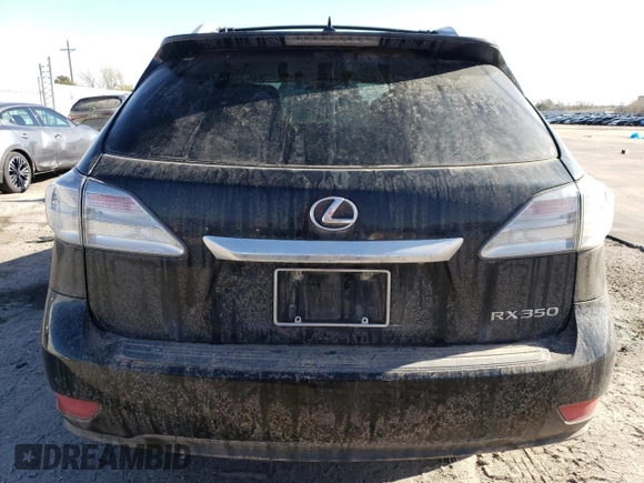 2011 Lexus RX 350 with VIN 2T2BK1BA1BC113751, listed as a Copart auction lot 51484695 with 173,958 mi miles and Salvage Title. Bid and sale history available at DreamBid. Image 6.