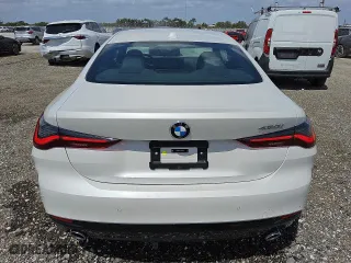 2025 BMW 4 Series 430i with VIN WBA43DA01SCT01356, listed as a Copart auction lot 53862335 with 17,451 mi miles and Clean Title. Bid and sale history available at carsss.com. Image 6.