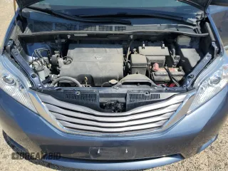 2015 Toyota Sienna XLE with VIN 5TDYK3DC4FS619385, listed as a Copart auction lot 57090385 with 112,896 mi miles and Salvage title. Bid and sale history available at DreamBid. Image 12.