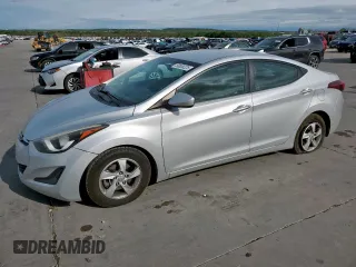 2015 Hyundai Elantra SE with VIN 5NPDH4AE1FH633940, listed as a Copart auction lot 50836225 with 123,087 mi miles and Salvage Title. Bid and sale history available at carsss.com. Image 1.